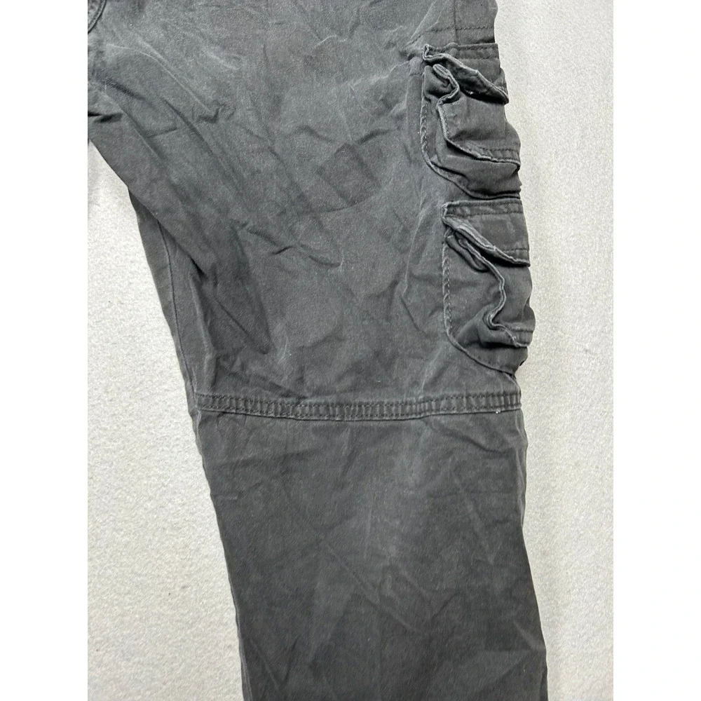 Wrangler Regular Taper Cotton Black 38x30 Mens